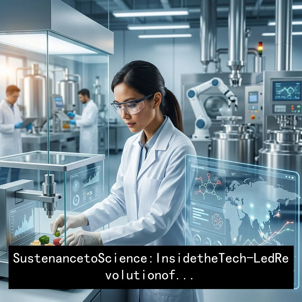 Sustenance to Science: Inside the Tech-Led Revolution of ...